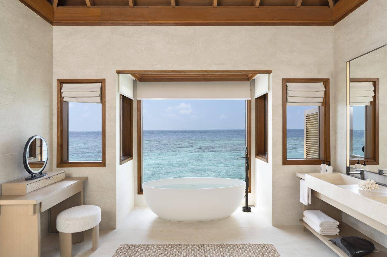 Ocean Bungalow with Pool, wohnen, Huvafen Fushi Maldives